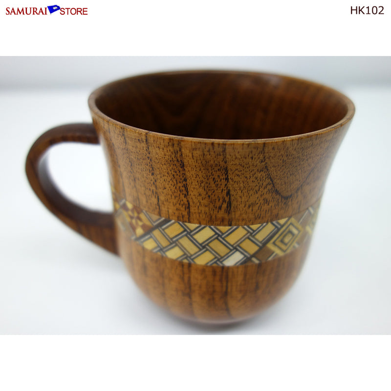 Yosegi Craft Mug Cup (HK102) - SAMURAI STORE