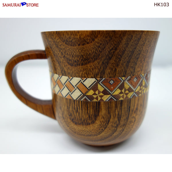 Yosegi Craft Mug Cup (HK103) - SAMURAI STORE