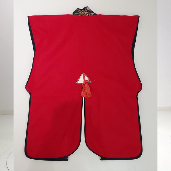 JINBAORI Surcoat Jacket Red (B) - SAMURAI STORE