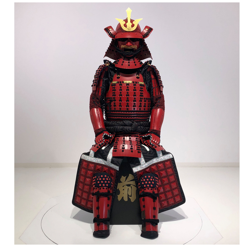 L004 Red Iyozane Armor | SAMURAI STORE