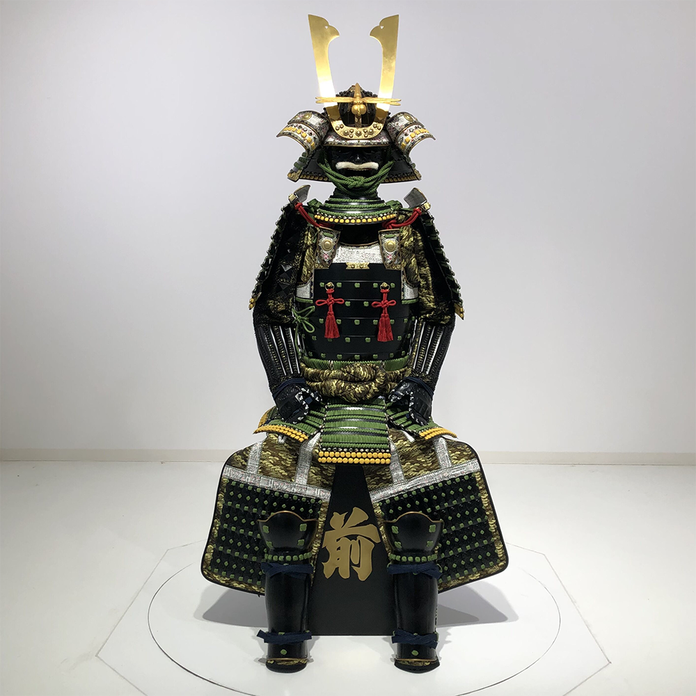 L020 Black & Green Armor YOMOGI | SAMURAI STORE