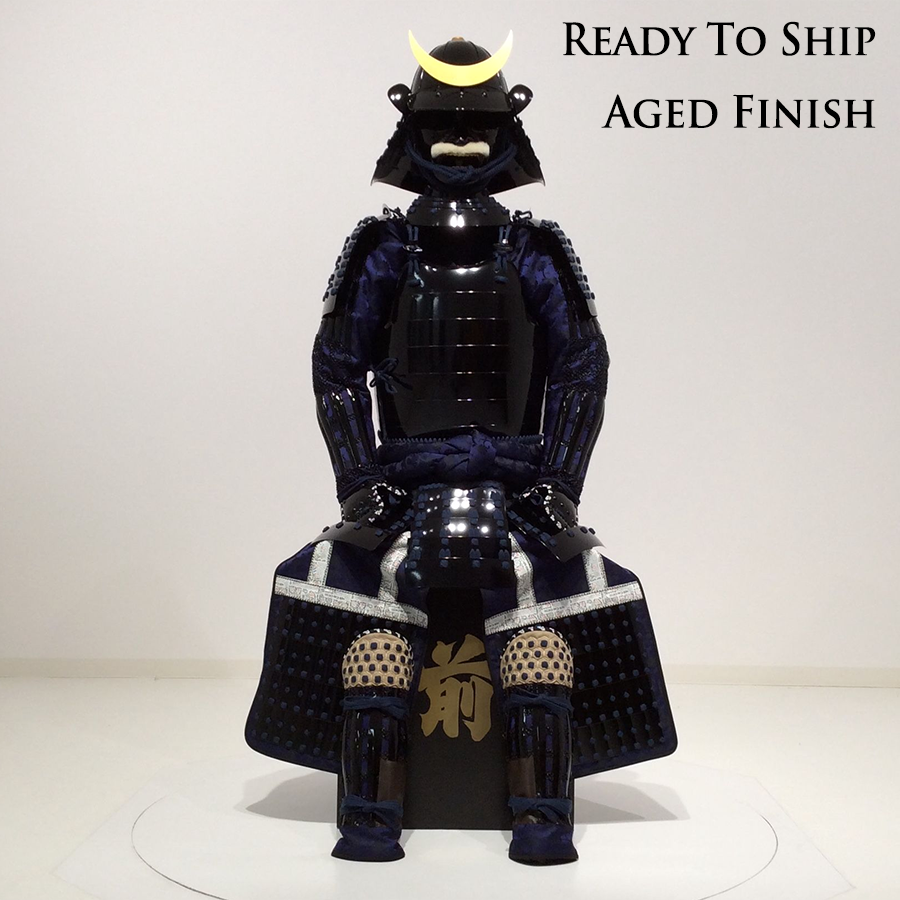 Ready-To-Ship) L033 Black Okegawa Suit of Armor | SAMURAI STORE