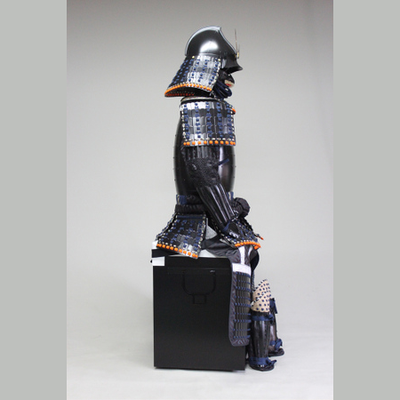 もんまり侍 L074 Momonari Matte Armor Black | SAMURAI STORE