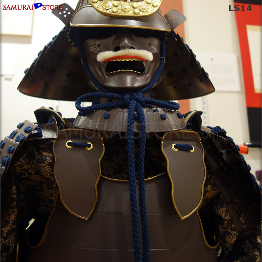 LS14 Mogami Yoshiaki Rusty Brown Armor | SAMURAI STORE