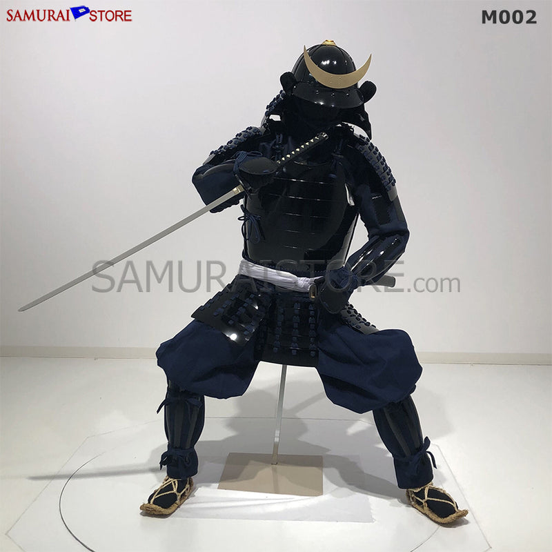 M002 Samurai Armor Warrior Complete Outfits Package BLACK