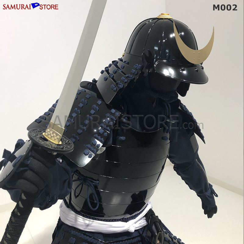 (Ready-To-Ship) M002 Samurai Warrior Complete Outfits Package BLACK - SAMURAI STORE