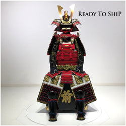 (Ready-To-Ship) N014 Luxurious Red Armor KURENAI - SAMURAI STORE
