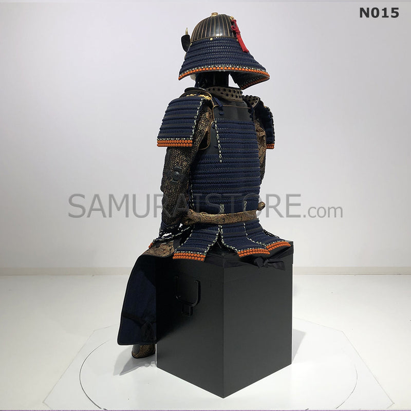 N015 Akoda Black Suit of Armor - SAMURAI STORE
