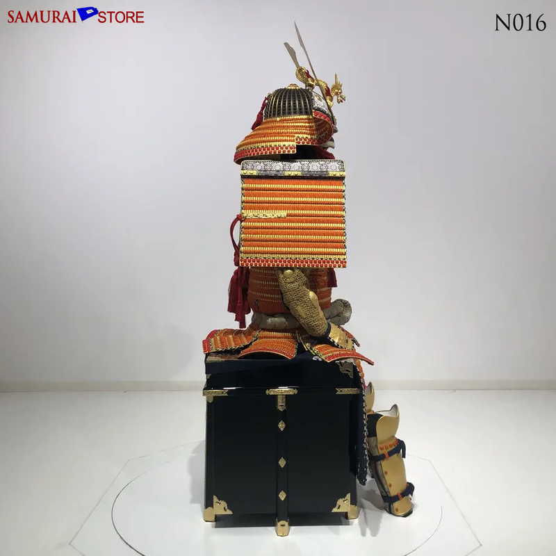 N016 Samurai Armor Dignity GOLD - SAMURAI STORE