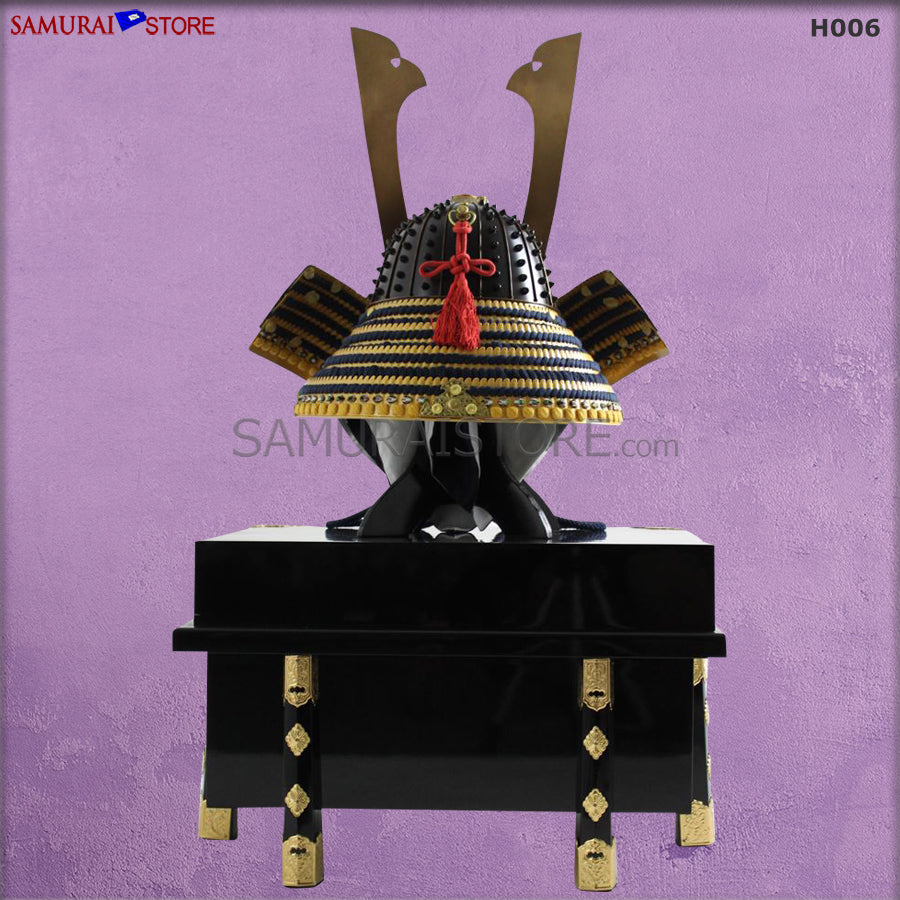 H006 Shishi Lion Samurai Kabuto helmet