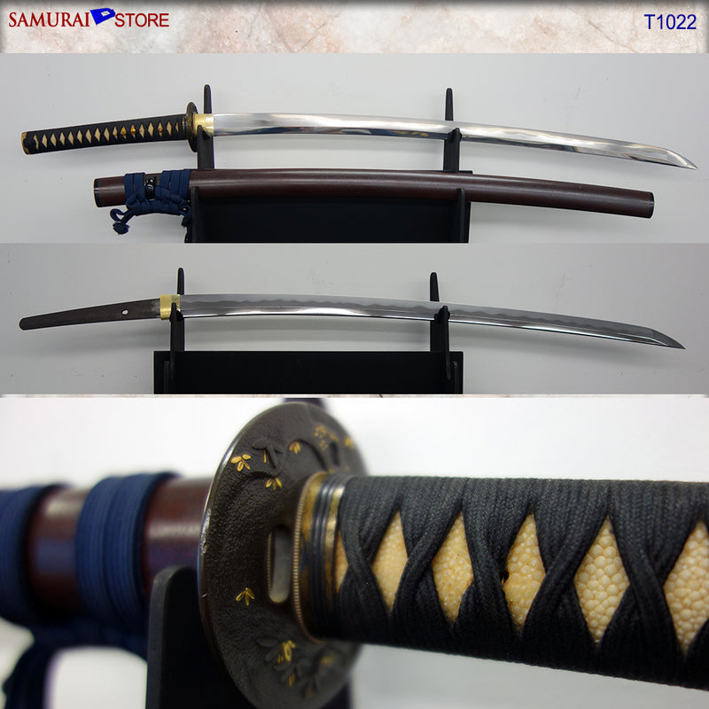 T1022 Katana Sword KANETORA - Antiques - SAMURAI STORE