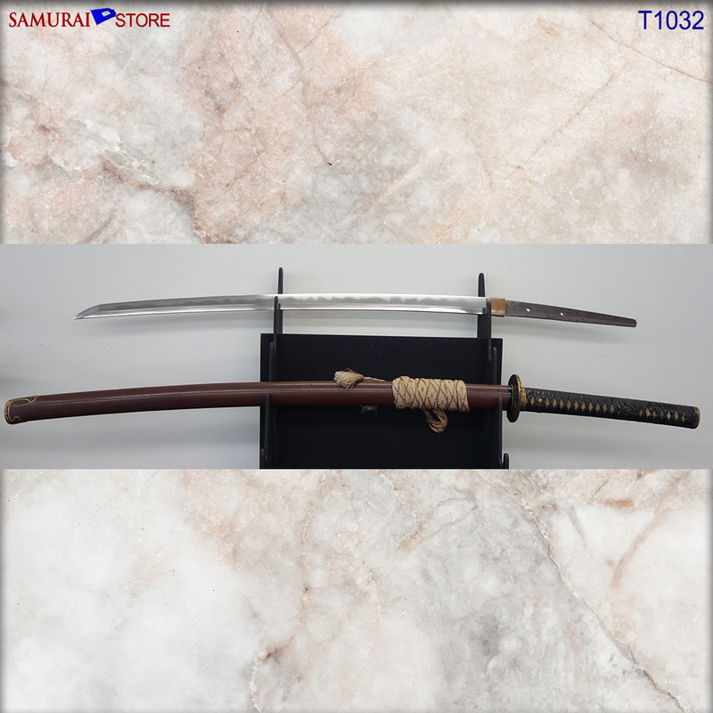 T1032 Katana Sword TAKANOBU - Antique - SAMURAI STORE