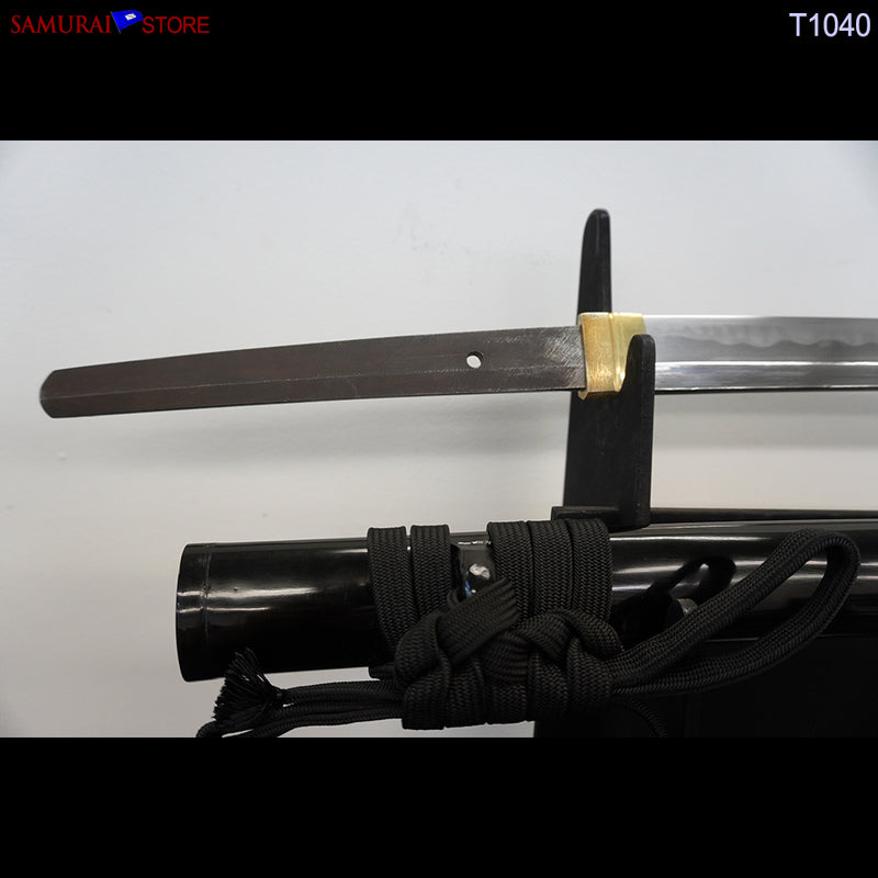T1040 Katana Sword - Antique w/no Inscription - SAMURAI STORE