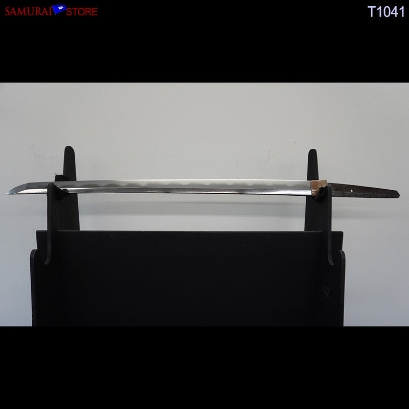 T1041 Wakizashi Sword KANEMORI in Shikomi-Zue Cane w/ NBTHK certificate - SAMURAI STORE