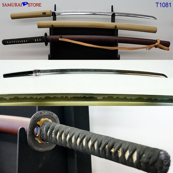 T1081 Katana Sword IESUKE - Antique w/ NBTHK certificate - SAMURAI STORE