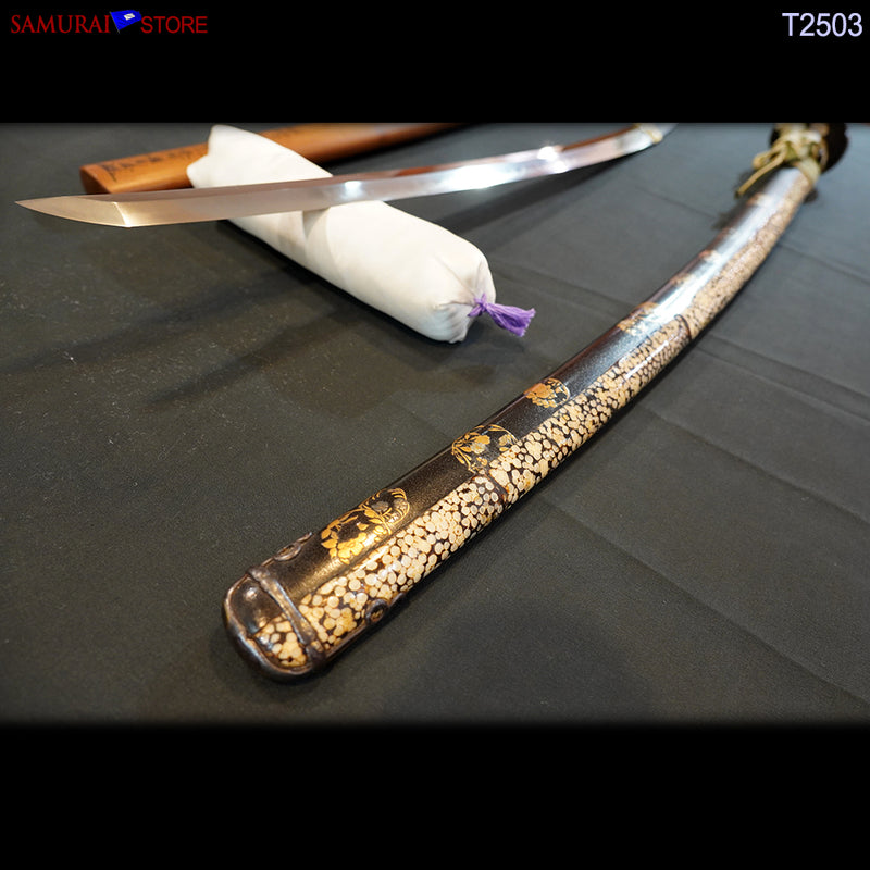 T2053 Katana Sword KATSUMITSU - Antique w/ NBTHK certificate - SAMURAI STORE