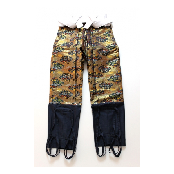 HAKAMA Warlord Brocade Pants B SAMURAI STORE - Main Image