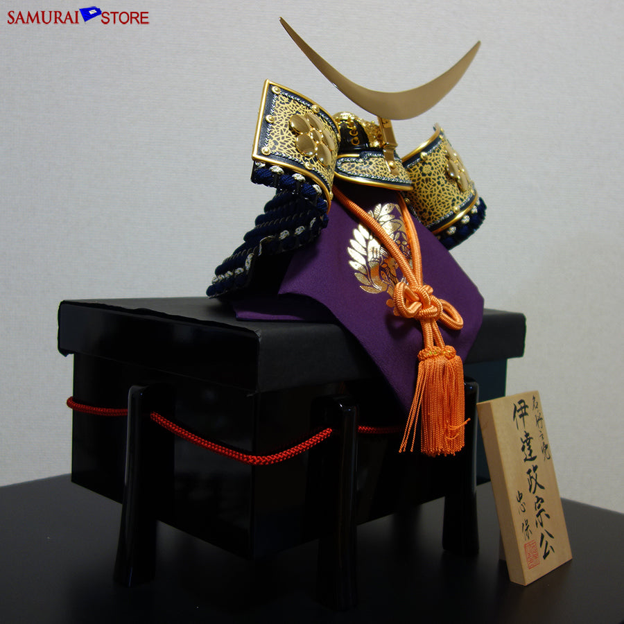 Children's Day Miniature Samurai Helmet Warlord DATE MASAMUNE